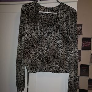 Long sleeve blouse